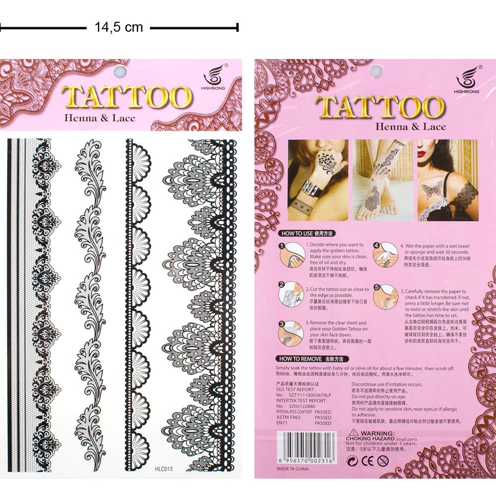Tattoo Dövme Sticker