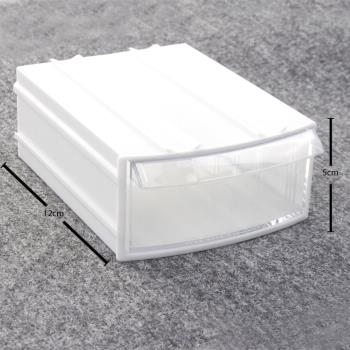 Beyaz Plastik Çekmeceli Kutu
