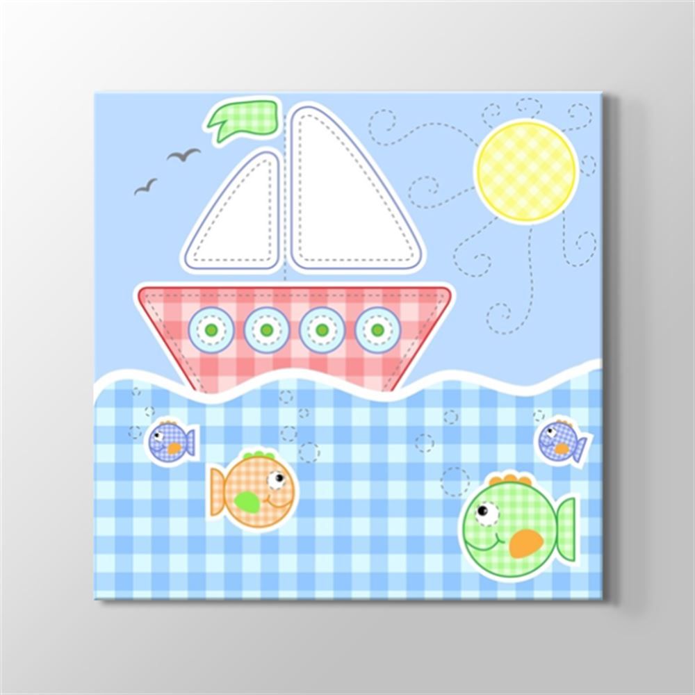 Baby Boat Kanvas Tablo