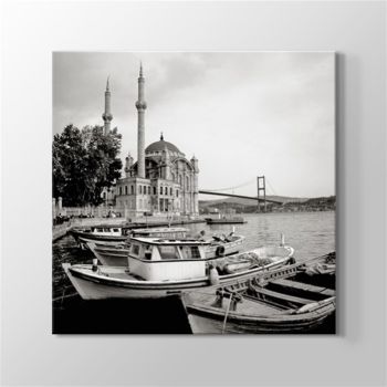 İstanbul - Ortakoy Camisi Kanvas Tablo