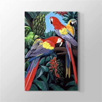Parrots Kanvas Tablo