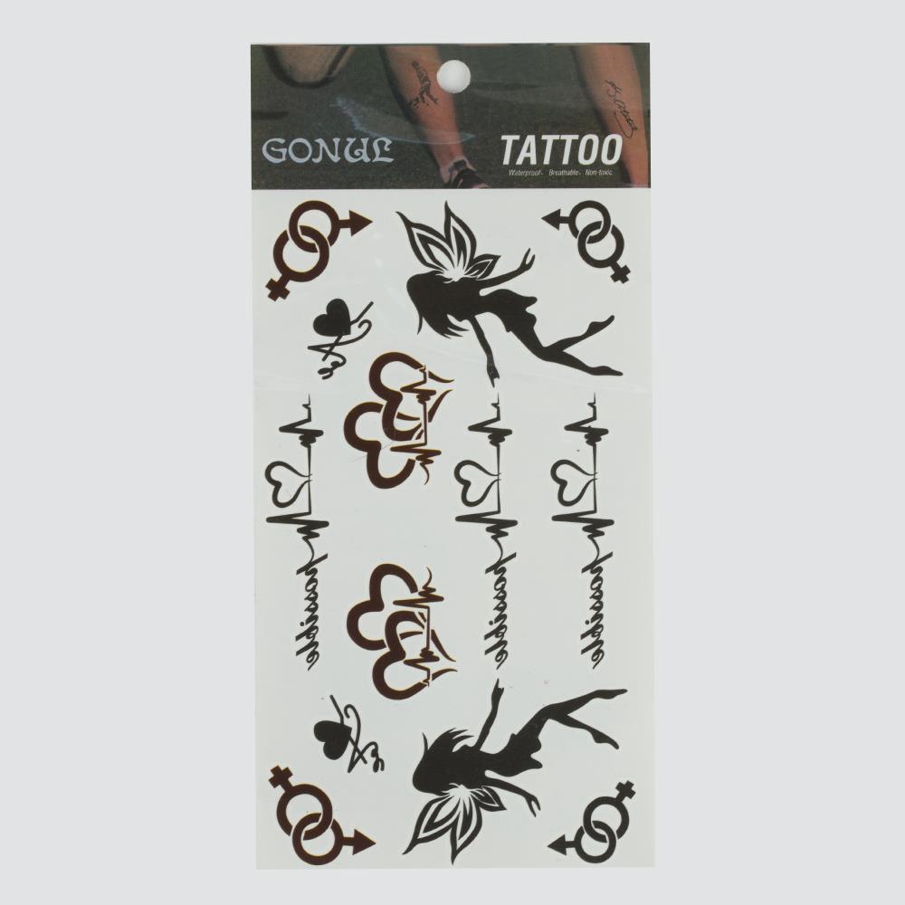 Figürlü Tattoo Dövme Sticker