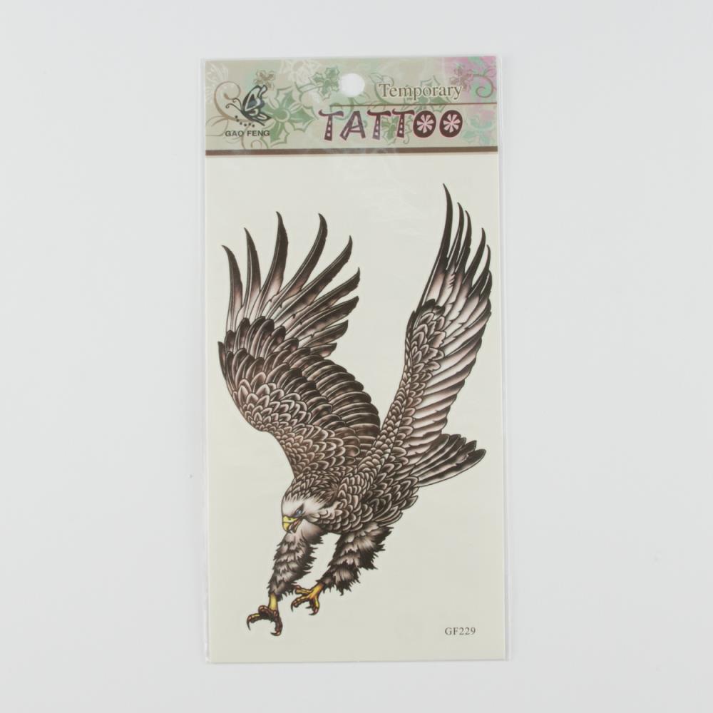 Kartal Figürlü Tattoo Dövme Sticker