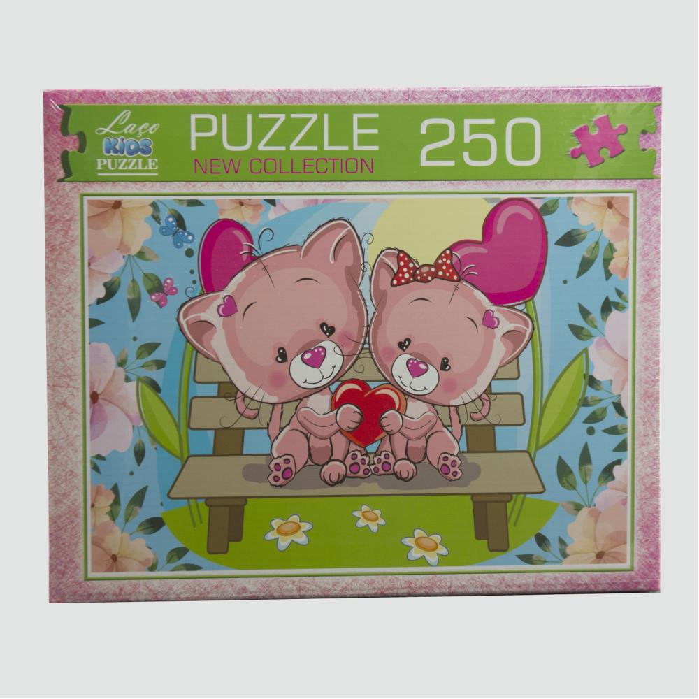 Pembe Ayıcıklar 250 Parça Puzzle (LC7196)
