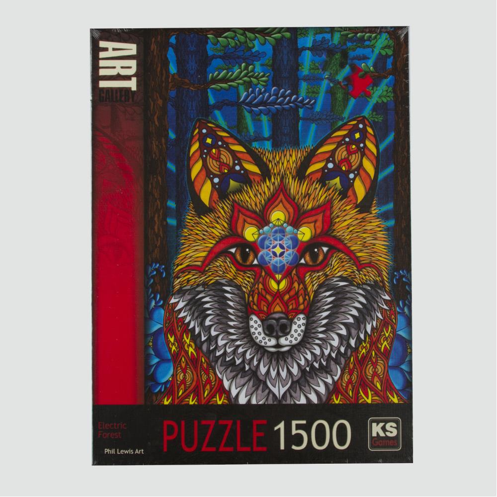 Electric Forest Phil Lewis Art 1500 Parça Puzzle (22005)