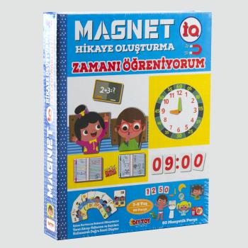 DiyToy Zamanı Öğreniyorum Magnet