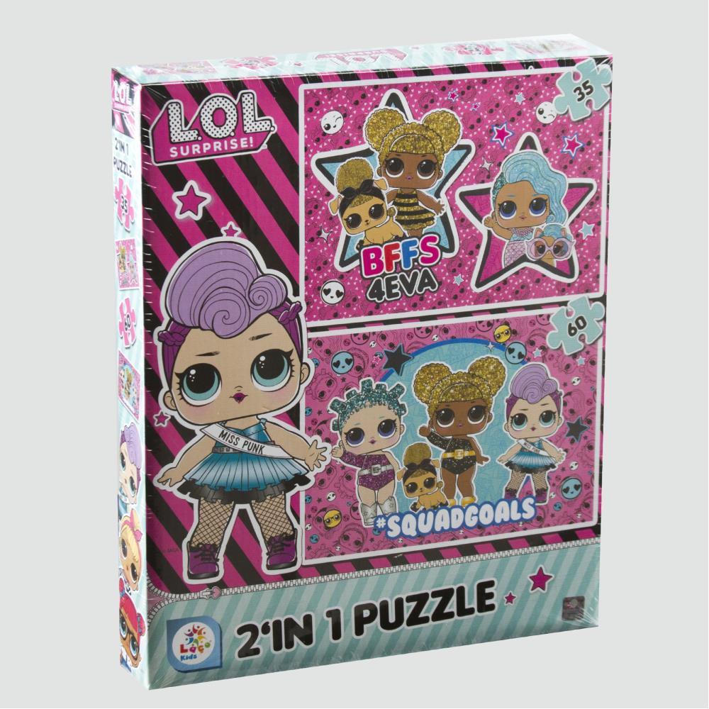 Lol 2'li Puzzle 35 Parça & 60 Parça (LOL7583)