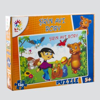 Şirin Ayı Boby Çocuk Puzzle 130 Parça (LCI3006)