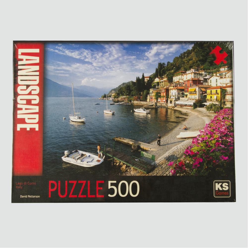 Lago Di Como İtalya Manzara 500 Parça Puzzle KS Games
