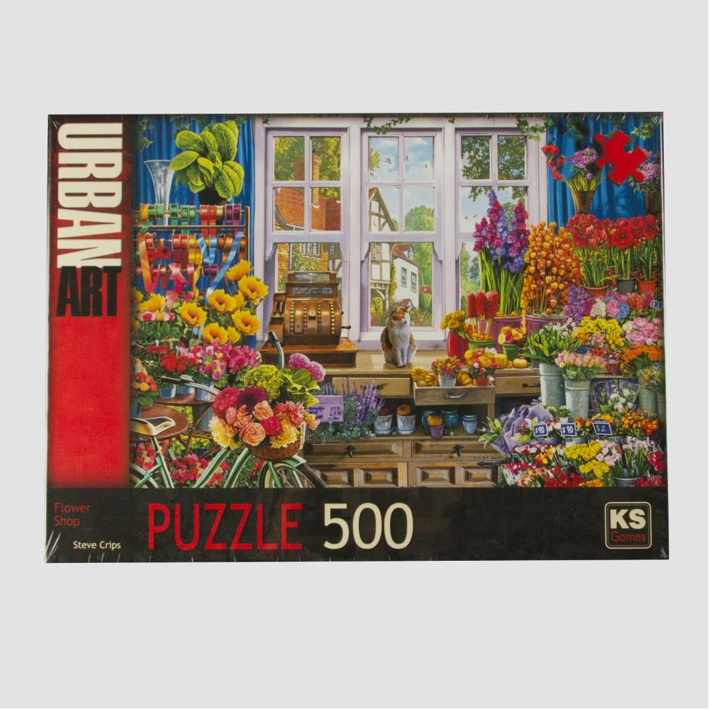 Çiçekçi 500 Parça Puzzle KS Games