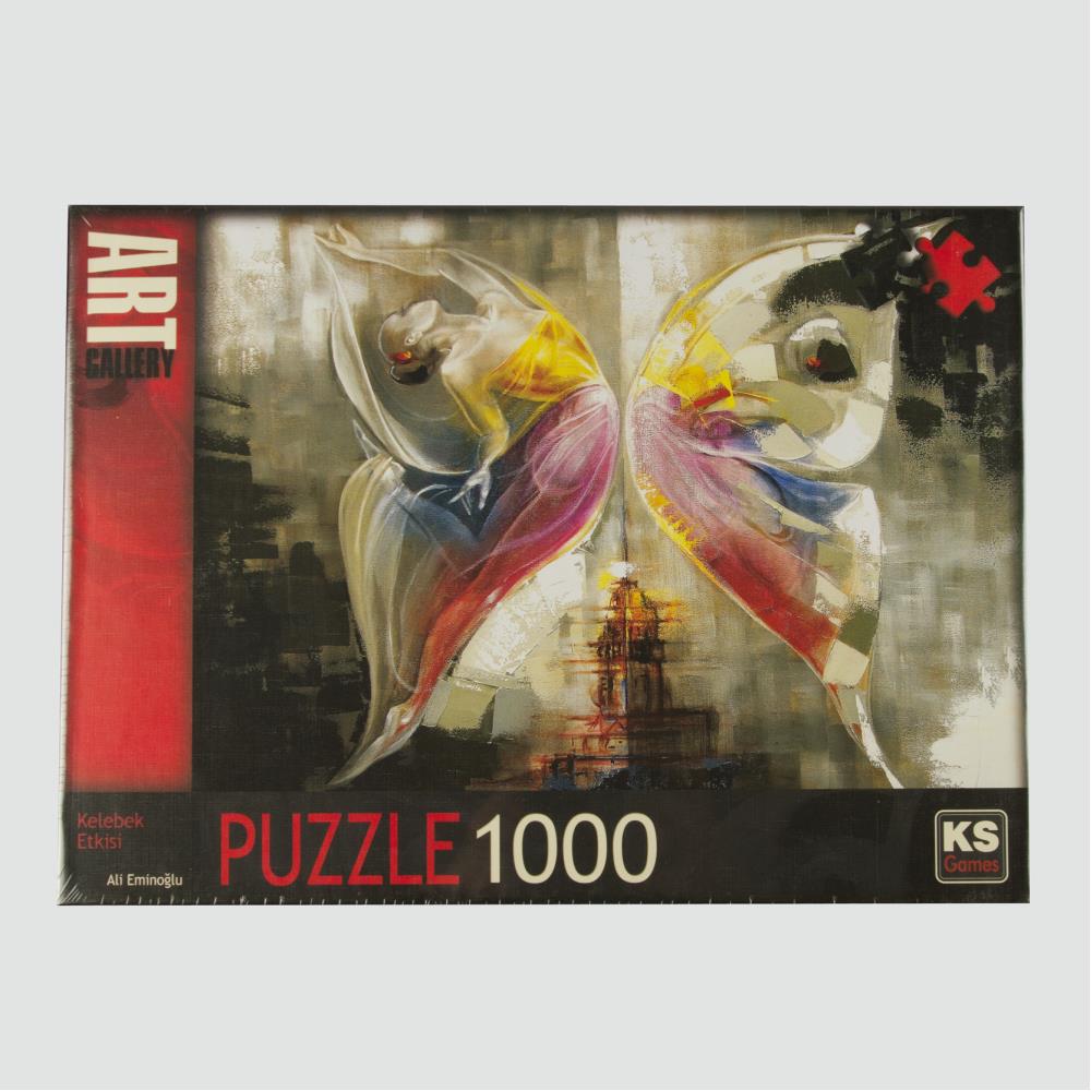 Kelebek Etkisi 1000 Parça Puzzle KS Games