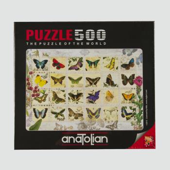 Anatolian Kelebekler 500 Parça Puzzle (3583)