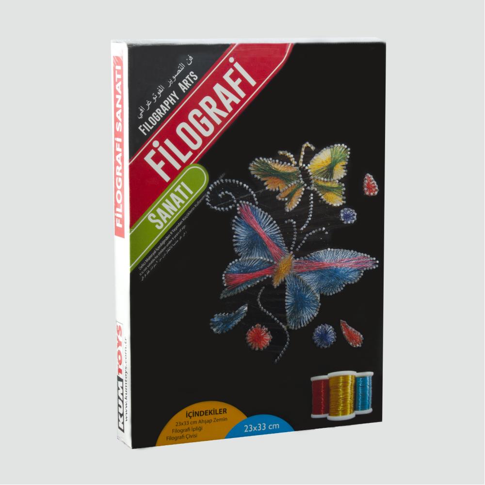 Kelebek Figürlü KumToys Filografi Sanatı FG-05