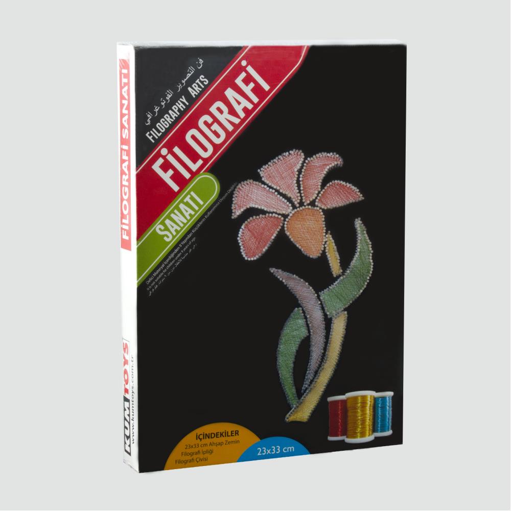 Çiçek Figürlü KumToys Filografi Sanatı FG-04