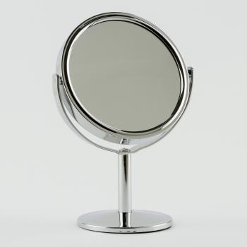 Oval Çift Taraflı Masa Aynası 17 cm