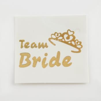 Team Bride Yazılı Dövme Sticker
