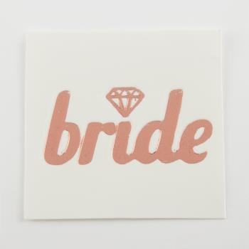 Bride Yazılı Dövme Sticker
