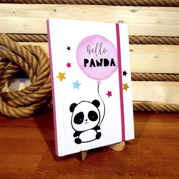 Meraba Panda Yazılı Özel Tasarım Defter