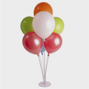 7 Adet Şeffaf Balon Standı 105 cm