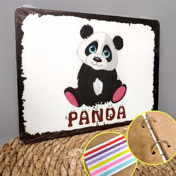 Panda Özel Tasarım Defter ve Fotoğraf Albümü