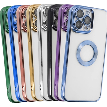 iPhone 13 Pro Max Lensli Lazer Silikon Kılıf (Kamera Korumalı)