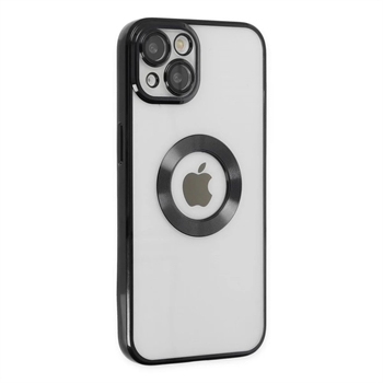iPhone 14 Lensli Lazer Silikon Kılıf (Kamera Korumalı)