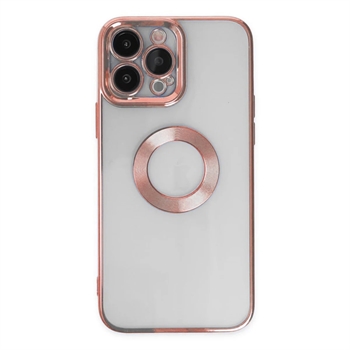 iPhone 14 Pro Max Lensli Lazer Silikon Kılıf (Kamera Korumalı)
