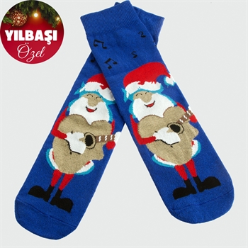 Noel Baba Yılbaşı Penye Çorap