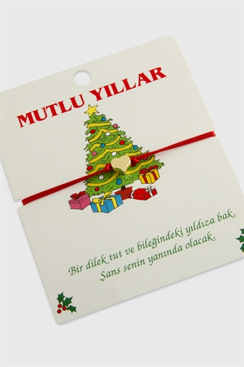 Kalp Mutlu Yıllar Bilekliği