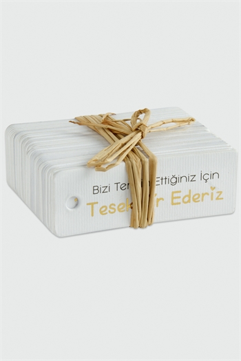 Teşekkür Ederiz Kartı