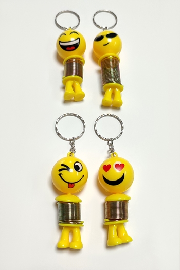 Emoji Yaylı Anahtarlık