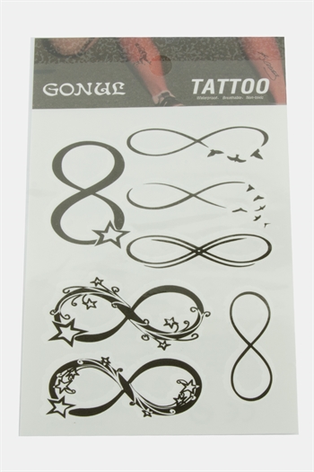 Sonsuzluk Tattoo Dövme Sticker