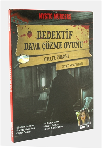 Otelde Cinayet Dedektif Dava Çözme Oyunu