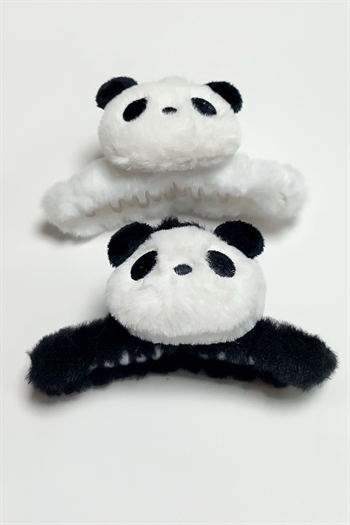 Panda Peluş Mandal Toka 12 cm