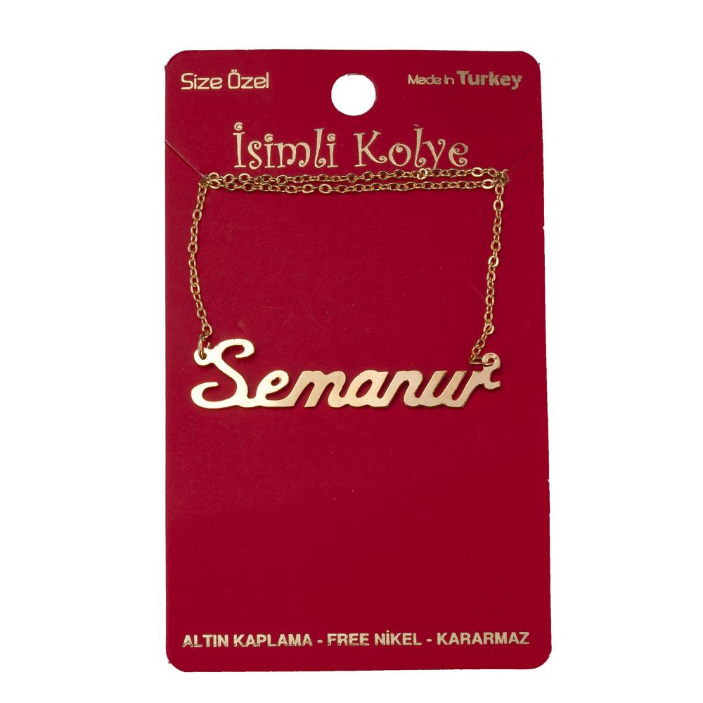 Semanur isimli kolye