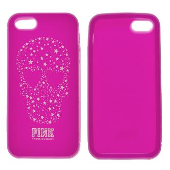 iPhone 5 / 5s Pink Kuru Kafa Silikon Kılıf
